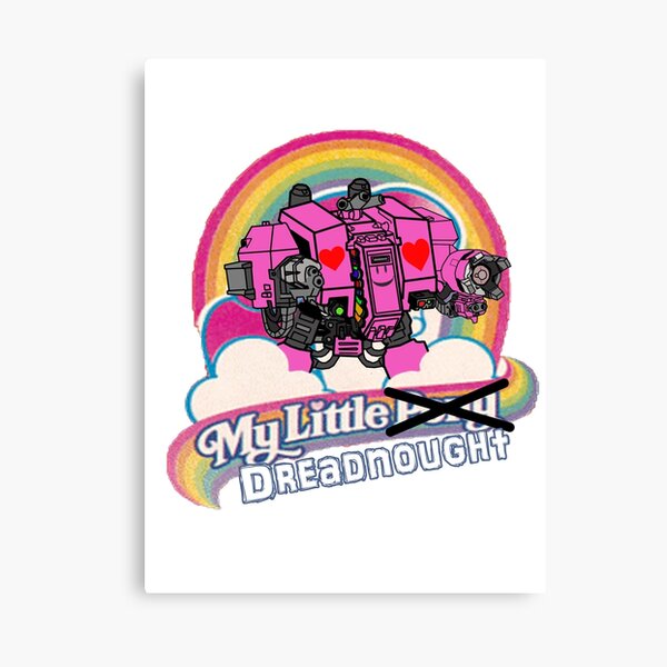 My Little Dreadnought Canvas Print