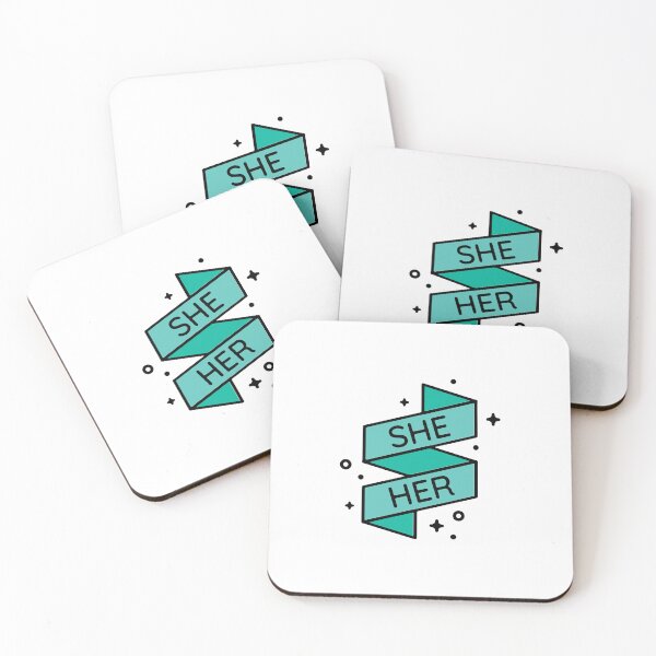 Item preview, She/her pronouns 1 designed and sold by maura41.