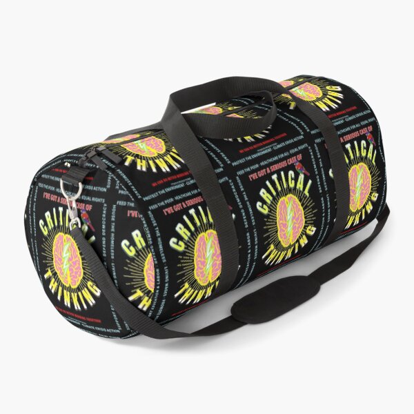 Item preview, PMD00160 Progressive Movement Designs critical thinking brain on black w rainbow colored bird for progressives or LGBTQ designed and sold by ProgressiveLeft.