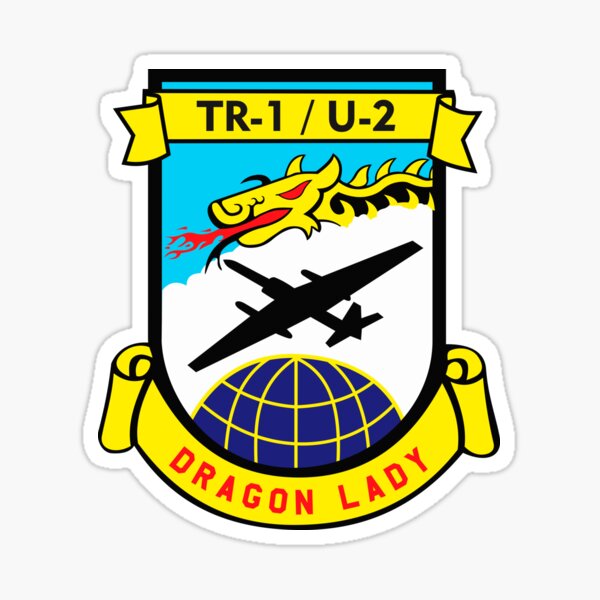 Vista previa del artículo con la obra «USAF - U-2 Dragon LadyTR-1 / U-2 - Estilo limpio», diseñado y vendido por pzd501.