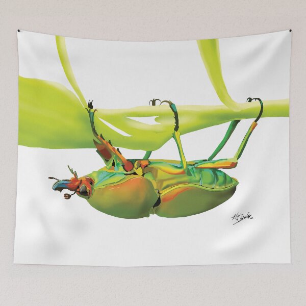 Item preview, Golden Stag Beetle designed and sold by Karin Taylor.
