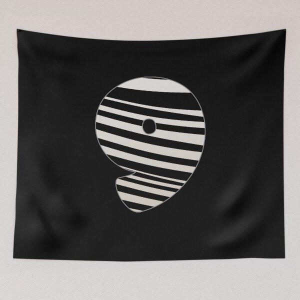 Item preview, Zebra pattern number. Zebra striped numbers. Number 9 designed and sold by IlustradoArts.