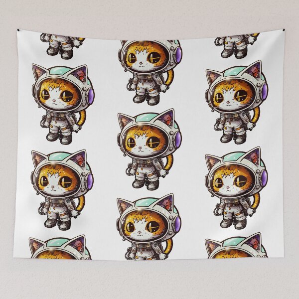 Item preview, Kawaii Space Cats | Chibi Cats | Kawaii Cats | Anime Cats | Space Cats 06 designed and sold by Catcosm.