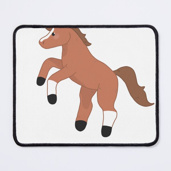 Item preview, Chestnut Horse Rearing Up designed and sold by thepunchypoodle.
