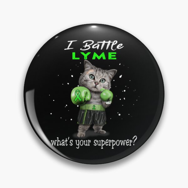 Artikelvorschau, Lyme Warrior - I Battle Lyme Was ist deine Superkraft? entworfen und verkauft von Jennpak.