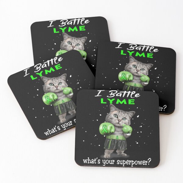 Item preview, Lyme Warrior - I Battle Lyme What Is Your Superpower? designed and sold by Jennpak.
