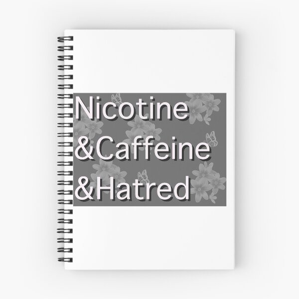 Item preview, Nicotine caffeine hatre designed and sold by Karl Downes.