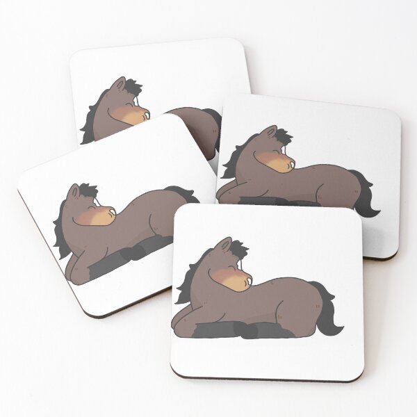 Item preview, Bay Horse Laying Down designed and sold by thepunchypoodle.