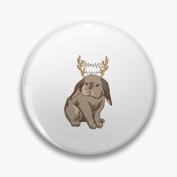 Item preview, Jackalope Christmas Bunny Design designed and sold by ZzCorezZ.