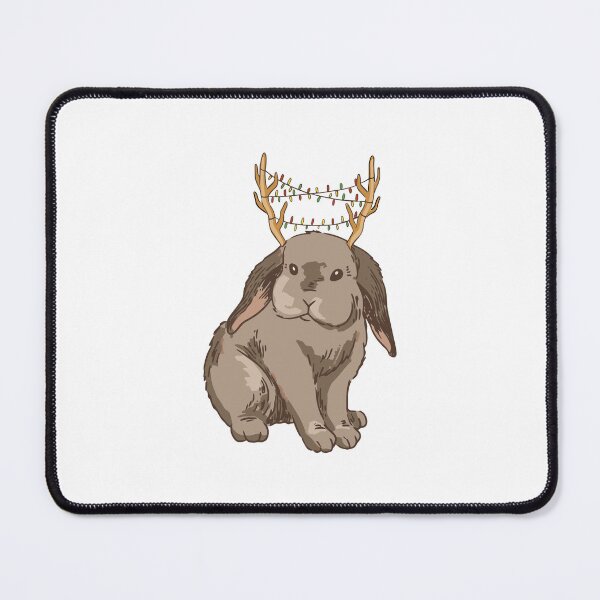 Item preview, Jackalope Christmas Bunny Design designed and sold by ZzCorezZ.