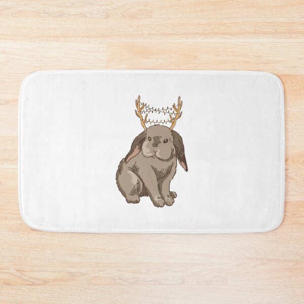 Item preview, Jackalope Christmas Bunny Design designed and sold by ZzCorezZ.