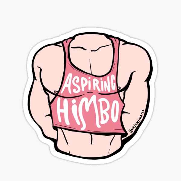 Aspiring Himbo Sticker