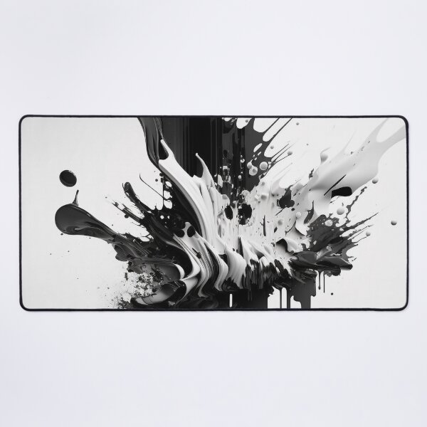 Item preview, Life in Black and White Dripping Paint designed and sold by AICreateWorlds.