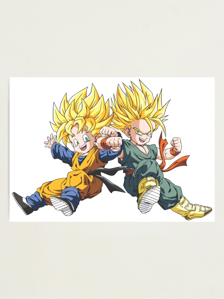 Lámina fotográfica «Goten y Trunks» de AlbDesign | Redbubble Lámina fotográfica «Goten y Trunks» de AlbDesign | Redbubble