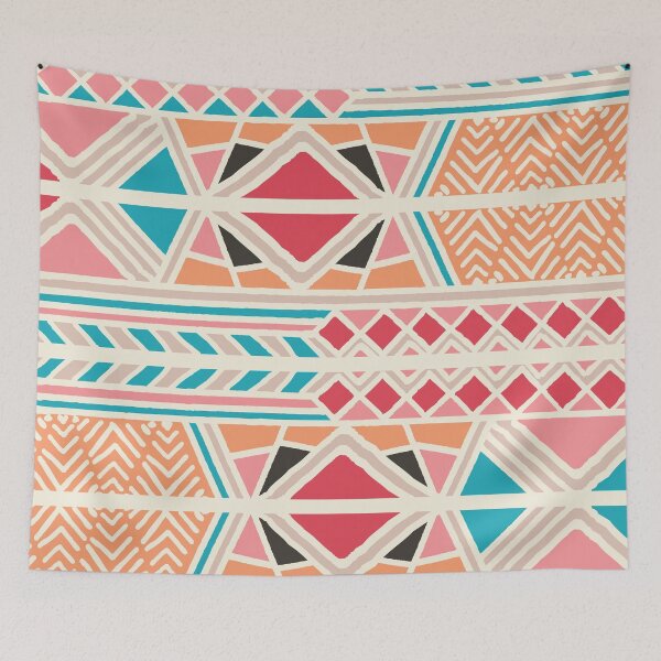 Item preview, Tribal ethnic geometric pattern 025 designed and sold by BlueLela.