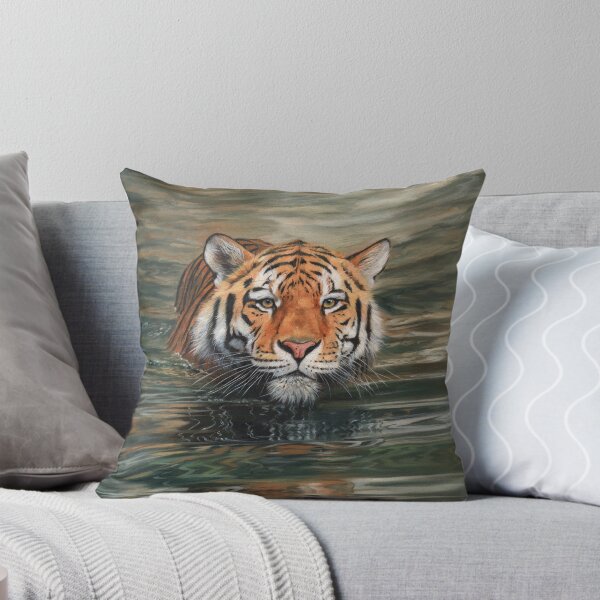 Item preview, Tiger Swimming designed and sold by David Stribbling.