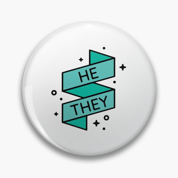 Item preview, he/they pronouns 1 designed and sold by maura41.