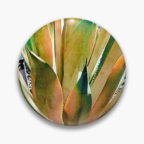 Item preview, Peach-Yellow And Vibrant Green Agave Artistic Photo designed and sold by DEC02.