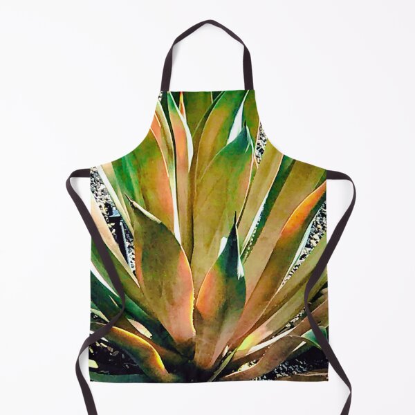 Item preview, Peach-Yellow And Vibrant Green Agave Artistic Photo designed and sold by DEC02.