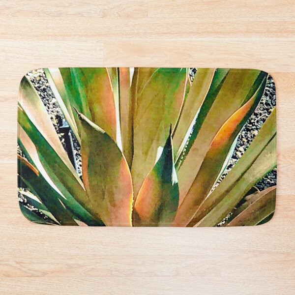 Item preview, Peach-Yellow And Vibrant Green Agave Artistic Photo designed and sold by DEC02.