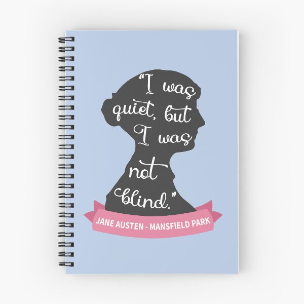 Item preview, Mansfield Park Quote I - Jane Austen Silhouette designed and sold by Lemon Pepper.