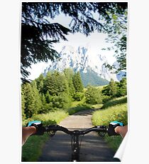 Mountain bike Trail Poster