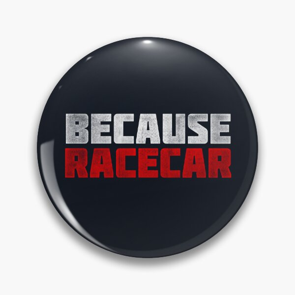 Item preview, Because Racecar - Red and Grungy designed and sold by ApexFibers.