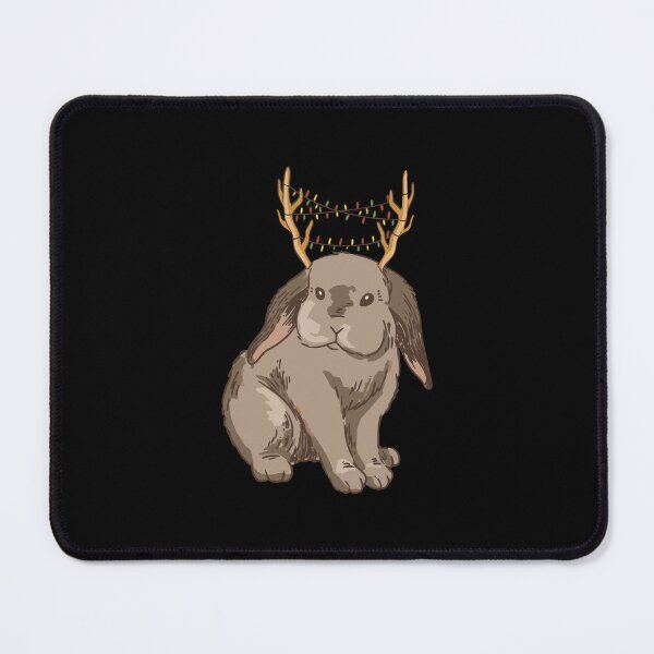 Item preview, Jackalope Christmas Bunny Design designed and sold by ZzCorezZ.