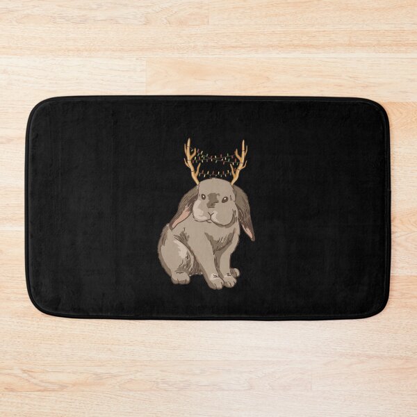 Item preview, Jackalope Christmas Bunny Design designed and sold by ZzCorezZ.