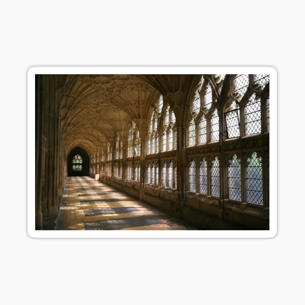 Cloister Shadows Sticker