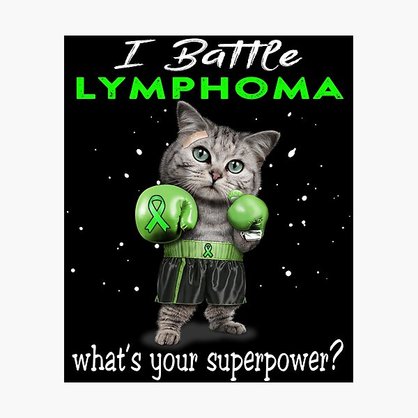 Item preview, Lymphoma Warrior - I Battle Lymphoma What Is Your Superpower? designed and sold by Jennpak.