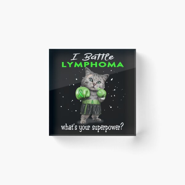 Item preview, Lymphoma Warrior - I Battle Lymphoma What Is Your Superpower? designed and sold by Jennpak.