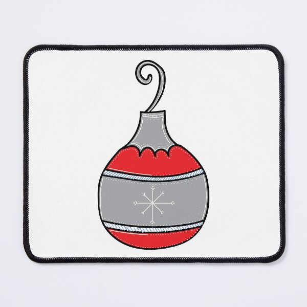 Item preview, Whimsical Holiday Ball Ornament Illustration designed and sold by AngelDawnDesign.