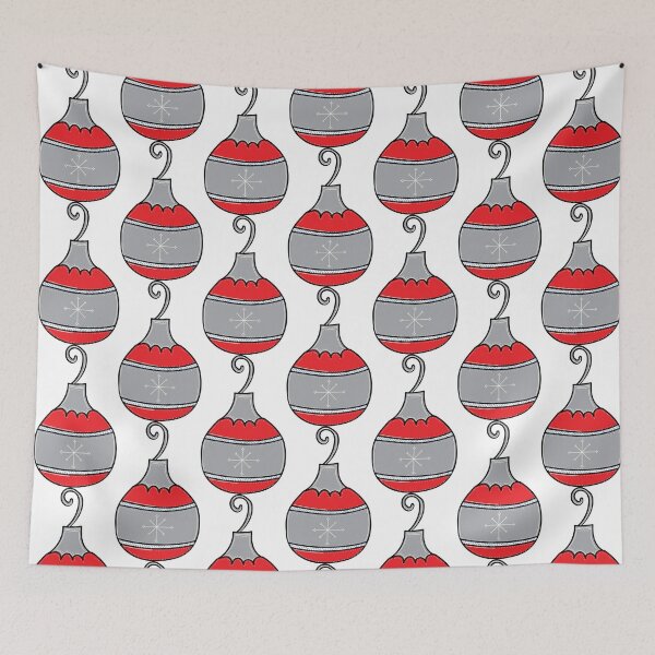 Item preview, Whimsical Holiday Ball Ornament Illustration  designed and sold by AngelDawnDesign.
