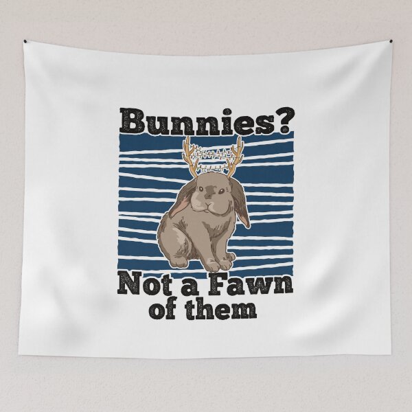 Item preview, Jackalope Christmas Bunny Design designed and sold by ZzCorezZ.