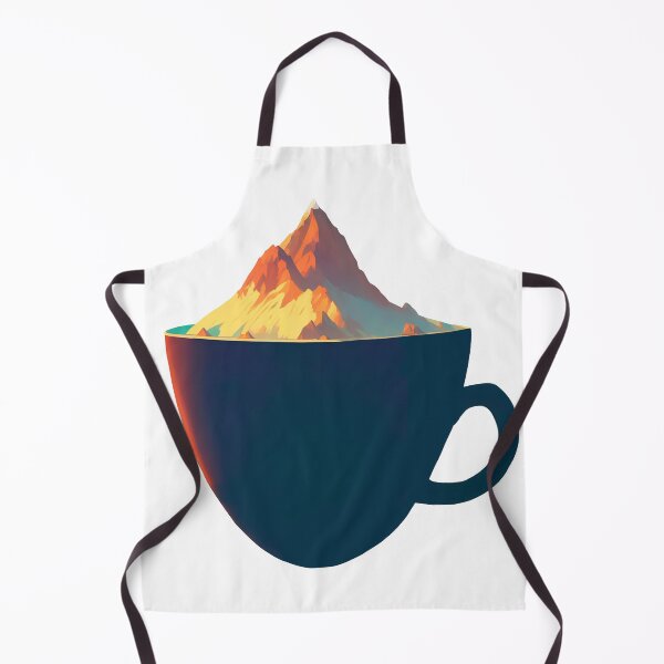Item preview, Mountain inside a cup of coffee designed and sold by CMeista.