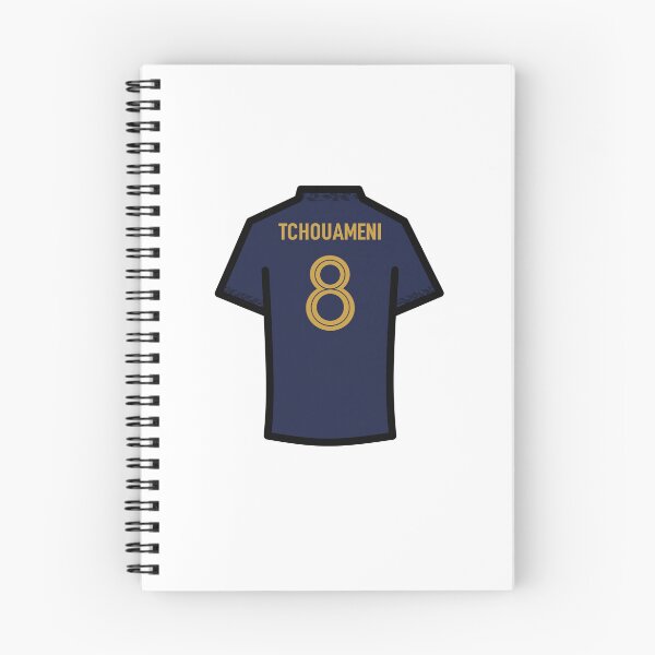 Item preview, Tchouameni #8 FRA Blue Gold 22 Football Jersey designed and sold by Millustgfx.
