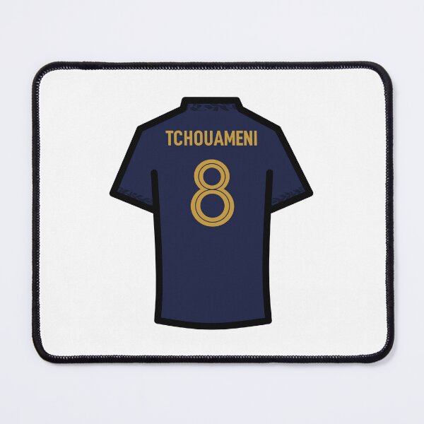Item preview, Tchouameni #8 FRA Blue Gold 22 Football Jersey designed and sold by Millustgfx.