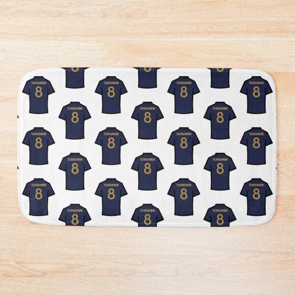 Item preview, Tchouameni #8 FRA Blue Gold 22 Football Jersey designed and sold by Millustgfx.