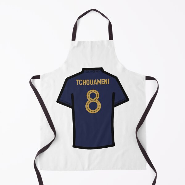 Item preview, Tchouameni #8 FRA Blue Gold 22 Football Jersey designed and sold by Millustgfx.
