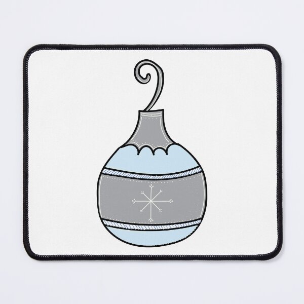 Item preview, Whimsical Holiday Ball Ornament Illustration designed and sold by AngelDawnDesign.
