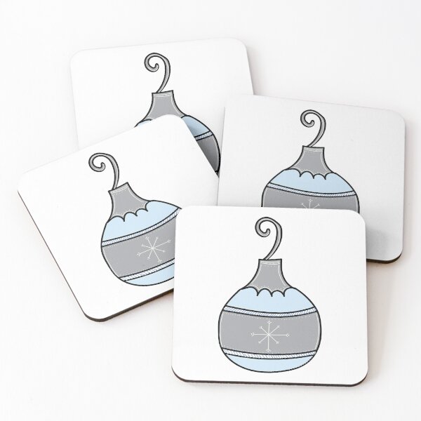 Item preview, Whimsical Holiday Ball Ornament Illustration  designed and sold by AngelDawnDesign.