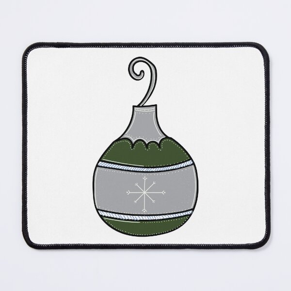 Item preview, Whimsical Holiday Ball Ornament Illustration designed and sold by AngelDawnDesign.