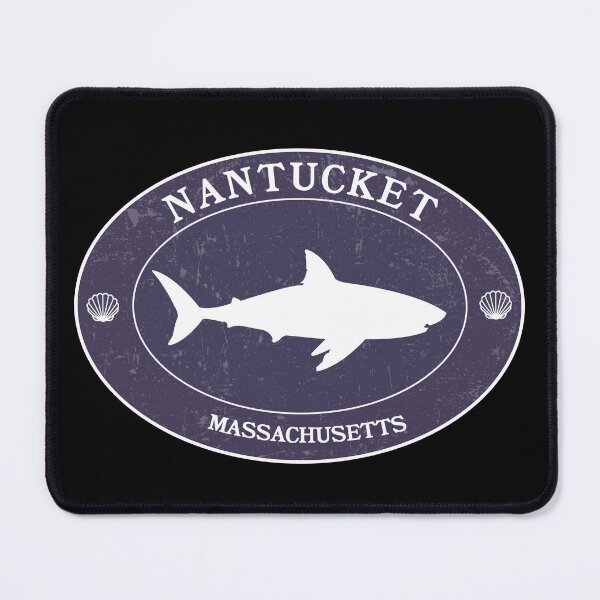 Item preview, Nantucket Shark oval  designed and sold by surf110.