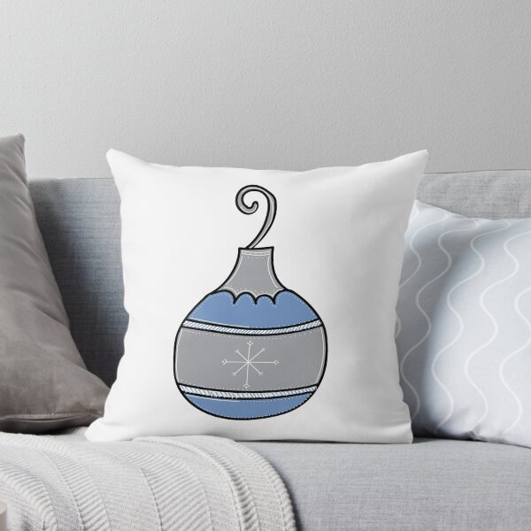 Item preview, Whimsical Holiday Ball Ornament Illustration  designed and sold by AngelDawnDesign.