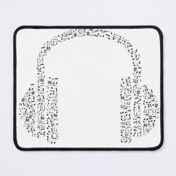 Item preview, Music headphones with notes designed and sold by Quality-goods.