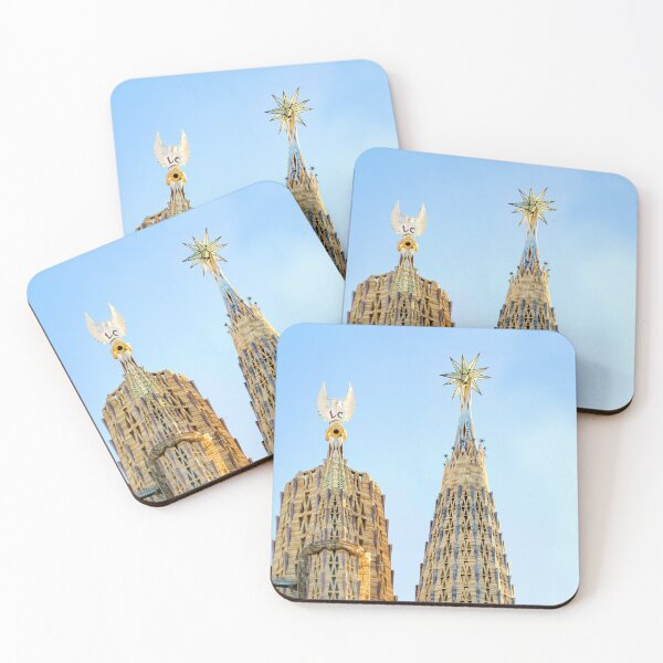 Item preview, Sagrada Familia Towers of the Virgin Mary and Luke Gaudi designed and sold by Weston  Westmoreland.