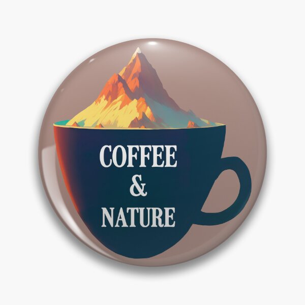 Item preview, Coffee & Nature - Mountain inside a cup of coffee designed and sold by CMeista.