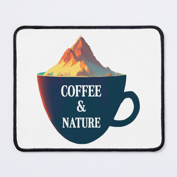 Item preview, Coffee & Nature - Mountain inside a cup of coffee designed and sold by CMeista.