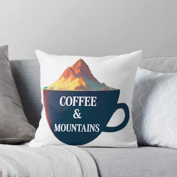 Item preview, Coffee & Mountains - Mountain inside a cup of coffee designed and sold by CMeista.